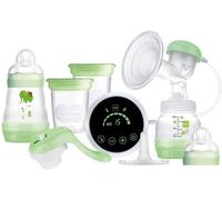 MAM 2-in-1 Single Breast Pump (Electric and Manual Use), Green
