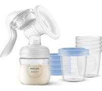 Tire-lait manuel Avent+ VIA 180ml 5pcs