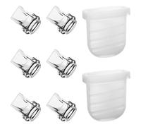 Tire Lait Maternel, Tire-Lait Portable en Silicone Comprenant 6pcs Valve à Bec de Canard Et 2pcs Diaphragme en Silicone Pompe de Lactation Souple Portable pour NCVI Zooawa Nuliie S32
