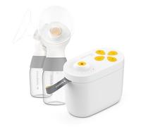 Tire-lait Medela de 2e génération dans Style Pro, efficacité hospitalière cliniquement prouvée, double pompe électrique compacte et portable avec bouteilles et protège-seins PersonalFit Plus