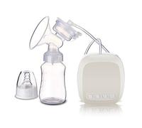 Tire-Lait, Pompe d'Allaitement Électrique à Double Aspiration Rechargeable Prévention du Refoulement Portatif 9 Niveaux de Massage Confortable Ultra-Silencieux,Silicone de Qualité Alimentaire