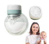 Tire-lait portable - Poitrine de bébé, aspiration compacte | Petit dispositif d'allaitement électrique, modes de pompage réglables et niveaux de puissance pour les mères Stockage du lait maternel
