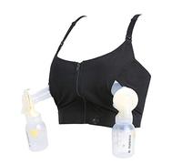 Tire Laits Bustier Mains Libres Soutien-Gorge Maternité Doux Allaitement Bras Coton Confort Brassière Taille au Choix de Mallalah (L(L/XL/XXL))