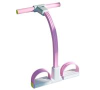 Tire-Pédale, avec 6 Tubes, 28.5x43cm, Corde De Tension Multifonction, Elastique Musculation, Design Ergonomique, Portable Et Facile à Utiliser