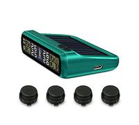 Tire Pressure Sensor Tire Pressure Monitoring System - 4 External Sensor tpms Wireless LCD Display Real-Time Detection Tire Pressure Temperature Auto Security Alarm Systems