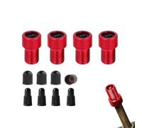 Tire Pump Adapter - Bicycle Valve Converter Tool, Compact Alloy Improves Compatibility, Resistant Construction, Road and Mountain Bikes | Ideal for Cycling Repair, Air Inflation, and Portab