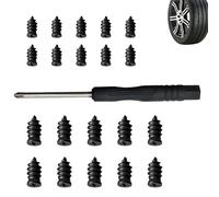 Tire Repair Rubber Nail Kit, Self-Service Screw In Tire Plugs for Fast Tubeless Tires Repair for Car, Motorcycle, Truck, SUV (10 PCS)
