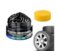 Tire Shine Restorer - Long Lasting Blackening Paste,Car Tire Care