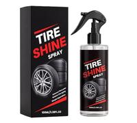 Tire Shine Spray - 100 ml Wheel Gloss Renewal Mist, Dressing Spray for Deep Black Finish and Long Lasting Protection, Automotive Tires Care Solution for Enhanced Shine | Professional Tire