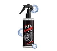 Tire Shine Spray 100 ml Wheel Restorer Mist | Spray hydratant longue durée | Haute brillance pour Motorcycle Automotive Truck SUV RV Sedan Home Garage Workshop Outdoor
