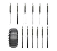 Tire Snow Chains - 12 Pieces Non-Slip Adjustable Elastic Straps for Cold Weather | Car Truck SUV Sedan Van Road Trip Driving, Easy Installation, Anti-Skid Traction for Winter Snow Ice Rain Safety