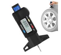 Tire Thread Measuring Gauge | Digital Display Tyre Gauge Tread Checker Depth Measuring Tool | Easy Read & High Precision Tyre Tread Depth Indicator For Cars
