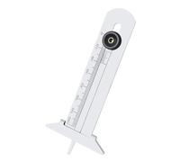 Tire Tread Gauge - Tread Depth Checker, Accurate Stainless Steel Measuring Ruler For Inspection, Monitoring, Maintenance Checks, Semi Truck, Motorcycle, Car