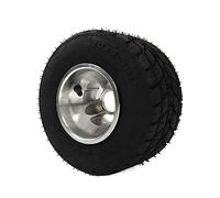 Tire Utv, 10x4,50-5 en Aluminium en Caoutchouc Explosion à Caractéristique Utv Go Kart Pneu avec Moyeu, Roue Universelle Anti-aslip pour VTT, Véhicule Agricole