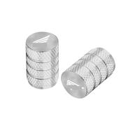 Tire Valve Stem Cap Motorcycle Accessories for Honda Hornet NT1100 CBR650R CBR400R CB500 Shadow PCX VFR750 XADV Forza 750 Monkey(Silver)