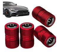 Tire Valve Stem Caps - Black Dust Caps | Use for Car Tyres Tire Valves Stem Cap,Tyre Cap Black,Aluminum Valves Caaps Valve Covers Replacement for Cars, Bike and Bicycle, Trucks, Motorcycles