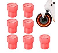 Tire Valve Stem Cover Set - 8 Pieces Glowing Valve Caps