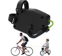 Tire Vélo Corde de Remorquage de Vélo Rétractable Barre Traction Système De Remorquage Accessoires pour VTT, Vélo