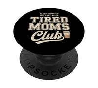 Tired Moms Club Sleep Deprived But Still Alive Mothers PopSockets PopGrip Adhésif