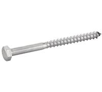 Acton Vis à bois Tirefond TH 6x80 Inox A4 Boîte de 100