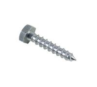 Tirefond lennie - zingué blanc - ø12x180 - boite de 25 - tir1218002b