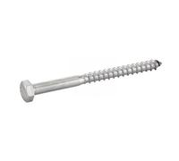 Tirefonds bois inox A2 - filetage partiel - 6x50 - 200 pièces ACTON