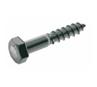 Acton Vis à bois tête hexagonale 62304 DIN 57 Inox A2 8x100 filetage partiel 50 pièces