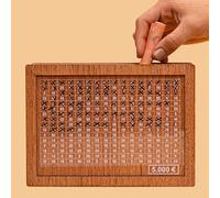 Tirelire 5000 € - L'original en 6 tailles • Réutilisable et prête à l'emploi • Avec chiffres à cocher • Cadeau pour enfants et adultes • Système d'épargne innovant • Atteignez votre objectif d'épargne