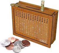 Tirelire adulte - Tirelire - Tirelires - Economiser avec sens - Jouets - En bois - Jusqu'à 2000 - Réutilisable - Garçon & Fille - Un must pour les grands épargnants !
