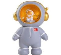 Tirelire Astronaute avec Veilleuse Stockage de Pièces FONGWAN Cadeau pour Enfants-Gris Gris G