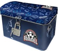 Tirelire avec cadenas serrure de football