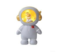 Tirelire avec horloge intégrée et design Spaceman pour une utilisation sur les bureaux encourage l'économie responsable dans n'importe quelle pièce de la maison (E)