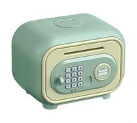 Tirelire avec mot de passe de grande capacité avec déverrouillage d'empreintes digitales et coffre-fort automatique - Verrou de sécurité intelligent en plastique ABS pour des économies sécurisées