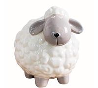 Tirelire Banque d'épargne Creative Petite Mouton Modélisation de la céramique Tirelire Grande Coin Piggy Banque Décorative Creative Tirelires pour Enfants
