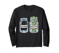 Tirelire - Baskets en Forme de tête d'éventail Manche Longue