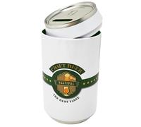 Tirelire Bière blanche "Craft Beer The Best Taste" en métal étain ouvrable 16 x 8 cm