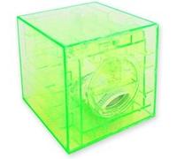 Tirelire casse-tête labyrinthe transparent G