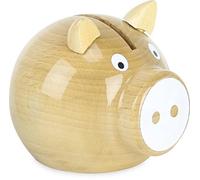 Tirelire cochon - blanc