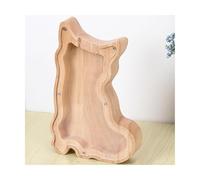 Tirelire cochon en bois acrylique transparent pour enfants, décoration d'intérieur, cadeau d'anniversaire pour enfants