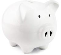 Tirelire Cochon, géante, XXL, Tirelire Originale, Tirelire à casser, rigolote, Rose, Argent, Monnaie, Tirelire en