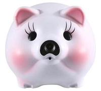 Tirelire cochon lampe caméra espion P2P HD 1080P Wifi rose multi