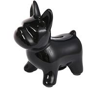 Tirelire Cochon, Mariage Tirelire Enfant Garcon, Adulte Tirelire a casser, Grande Tirelire XXL, personnalisée Tirelire Originale, Anniversaire Tirelire Billet et Piece, Cadeau Noël Nouvel (Noir)