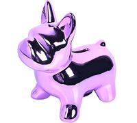 Tirelire Cochon, Mariage Tirelire Enfant Garcon, Adulte Tirelire a casser, Grande Tirelire XXL, personnalisée Tirelire Originale, Anniversaire Tirelire Billet et Piece, Cadeau Noël Nouvel (Violet)