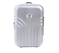Tirelire Créative Valise Valise Tirelire Mini Chariot Bagages Tirelire Drôle de Pièce de Monnaie Tirelire Créative Valise Mini Petite pour Enfants et Adultes et Cadeaux Amusants(1 Pièce, Argent)
