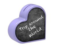 Tirelire Cœur avec Ardoise