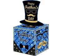 Tirelire d'anniversaire avec carte à tirer et sachets transparents, coffret cadeau surprise à composer soi-même pour les parents, les amoureux et les amis.