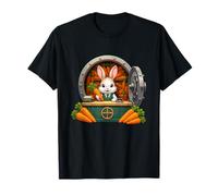 Tirelire de Carotte Lapin de Pâques drôle T-Shirt