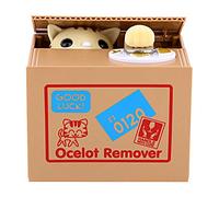 Tirelire de Chat, Tirelire Automatique avec Son, Tirelire divertissante de Chat Qui Vole Argent, Chat Vole l'argent Tirelire pour Enfants Jouets pour Enfants, Original