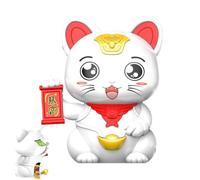 Tirelire de chat - Tirelire de pièces de Nouvel An chinois, jolie boîte d'économie d'argent en forme de chat | Surfaces amusantes décoration de bureau, décoration de la maison du festival du printemps