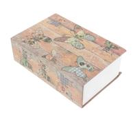 Tirelire de Livre avec Serrure, Boîte de Rangement Décorative